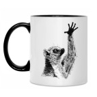 Кружка двухцветная