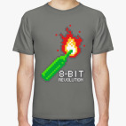 Классическая футболка 8-bit для гиков
