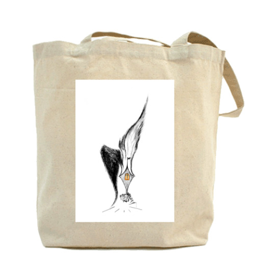 Сумка шоппер с принтом 'Home'