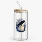 Банка с бамбуковой крышкой