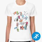 Женская спортивная футболка