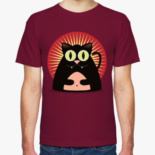 Футболка с принтом Просветленный