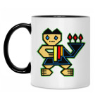 Кружка двухцветная