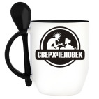 Кружка с ложкой