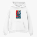 Толстовка худи оверсайз