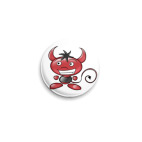 Значок 25 мм  'Чертенок'