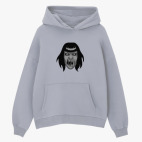 Толстовка худи оверсайз