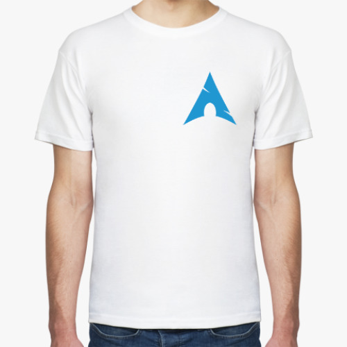 Футболка с принтом Arch Linux