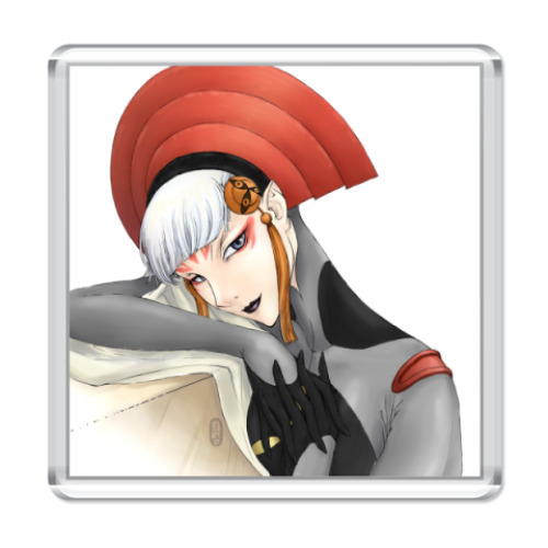 Магнит с принтом  'маэстро Дельфина'