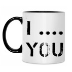 Кружка двухцветная