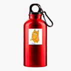 Металлическая бутылка 400 мл UV-DTF