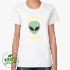 Женская футболка органик