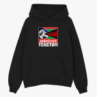 Толстовка худи оверсайз