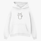 Толстовка худи оверсайз