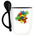 Кружка с ложкой