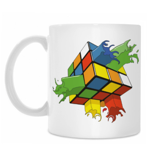 Кружка с принтом Кубик Рубика | Rubiks Cube
