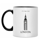 Кружка двухцветная