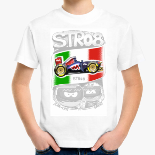 Детская футболка с принтом STR08