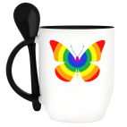 Кружка с ложкой