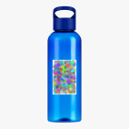 Прозрачная спортивная бутылка