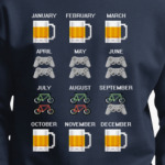 Календарь на каждый год (New Year's Resolution)