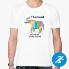 Мужская спортивная футболка