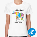 Женская спортивная футболка