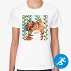 Женская спортивная футболка