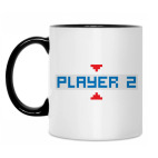 Кружка двухцветная