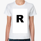 Буква R