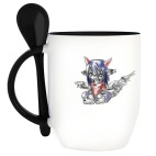 Кружка с ложкой