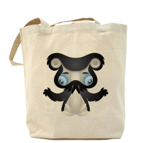 Сумка шоппер с принтом Abe