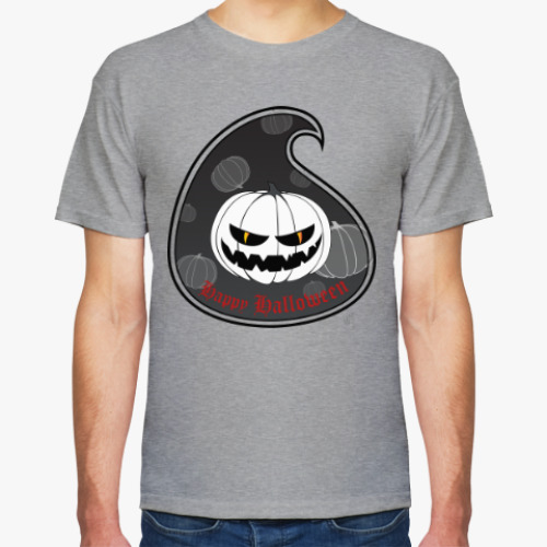 Футболка с принтом Happy Halloween