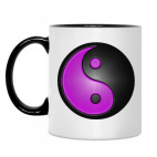 Кружка двухцветная