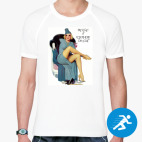 Мужская спортивная футболка