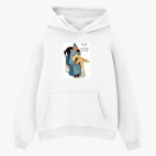 Толстовка худи оверсайз