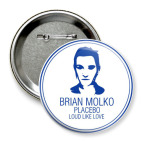 Значок 75 мм Brian Molko Placebo