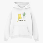 Толстовка худи оверсайз