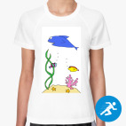 Женская спортивная футболка