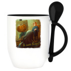 Кружка с ложкой