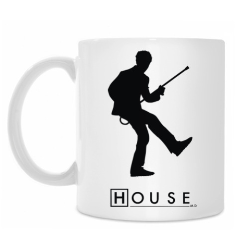 Кружка с принтом доктор House