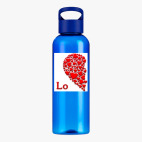 Прозрачная спортивная бутылка