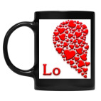 Кружка цветная UV-DTF