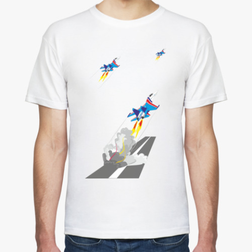 Футболка с принтом Русские Витязи