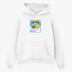 Толстовка худи оверсайз