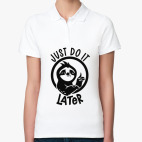 Женская рубашка поло