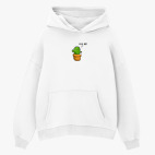 Толстовка худи оверсайз