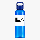 Прозрачная спортивная бутылка