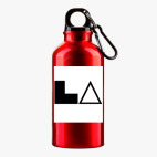 Металлическая бутылка 400 мл UV-DTF