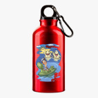 Металлическая бутылка 400 мл UV-DTF